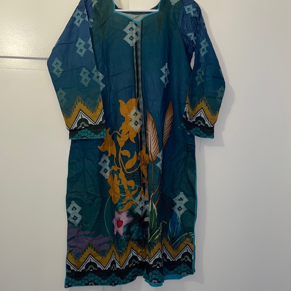 Pakistani Lakhany digital collection 3 piece - Picture 3 of 5